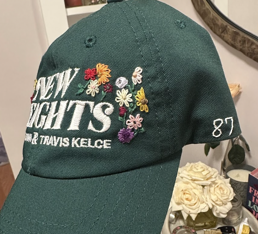 YOU SEND Acoustic Set Piano Inspired Hand Embroidered Hat