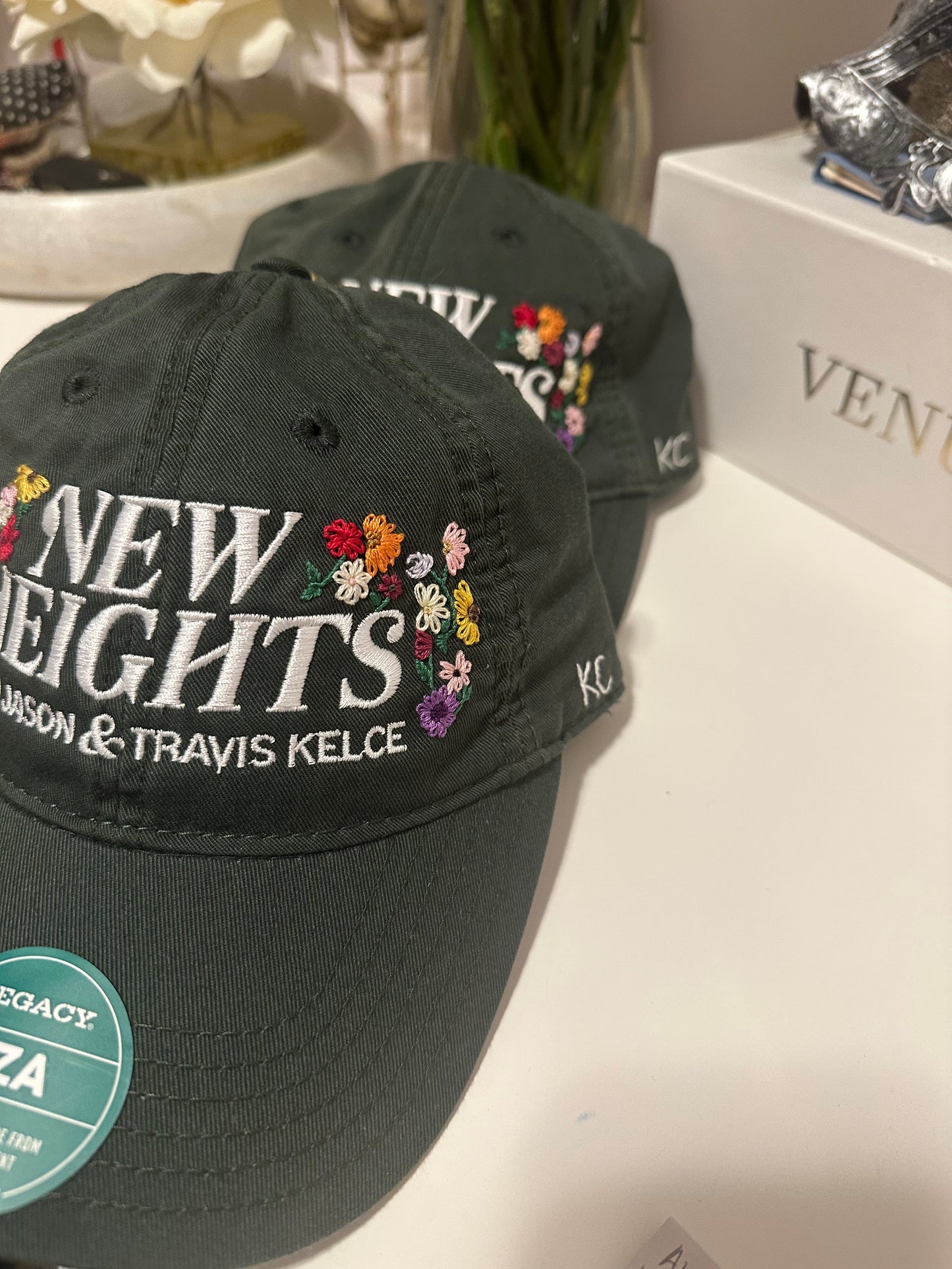 WE ORDER Acoustic Set Piano Inspired Hand Embroidered Hat