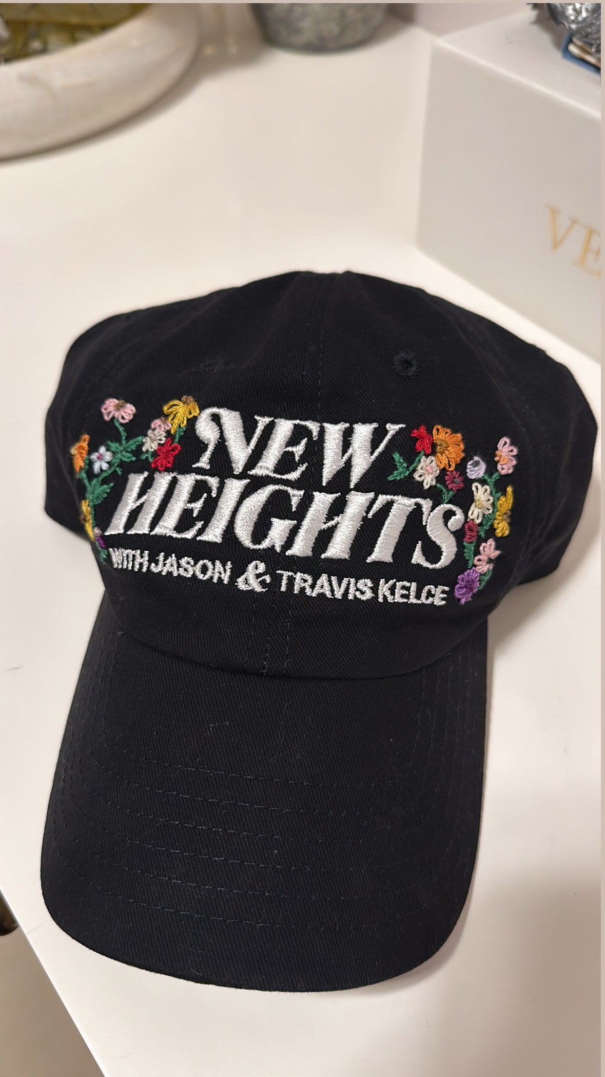 WE ORDER Acoustic Set Piano Inspired Hand Embroidered Hat
