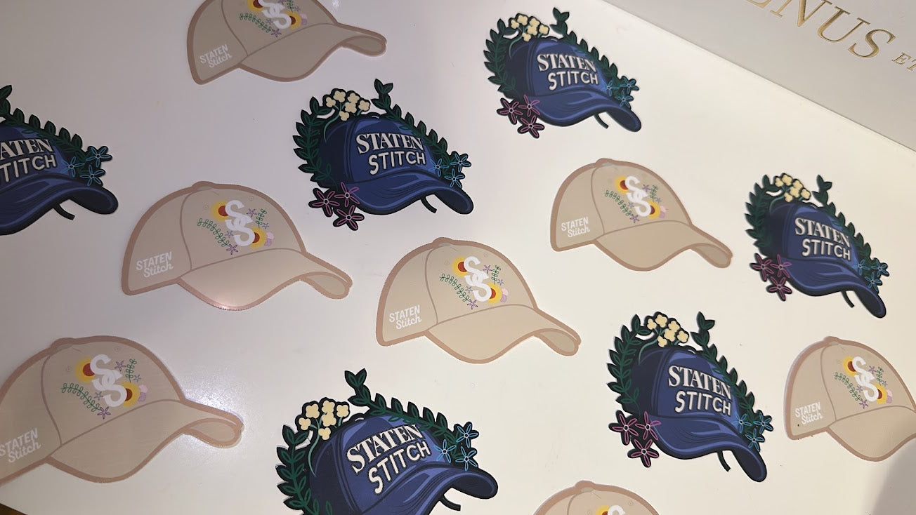 Staten Stitch Stickers