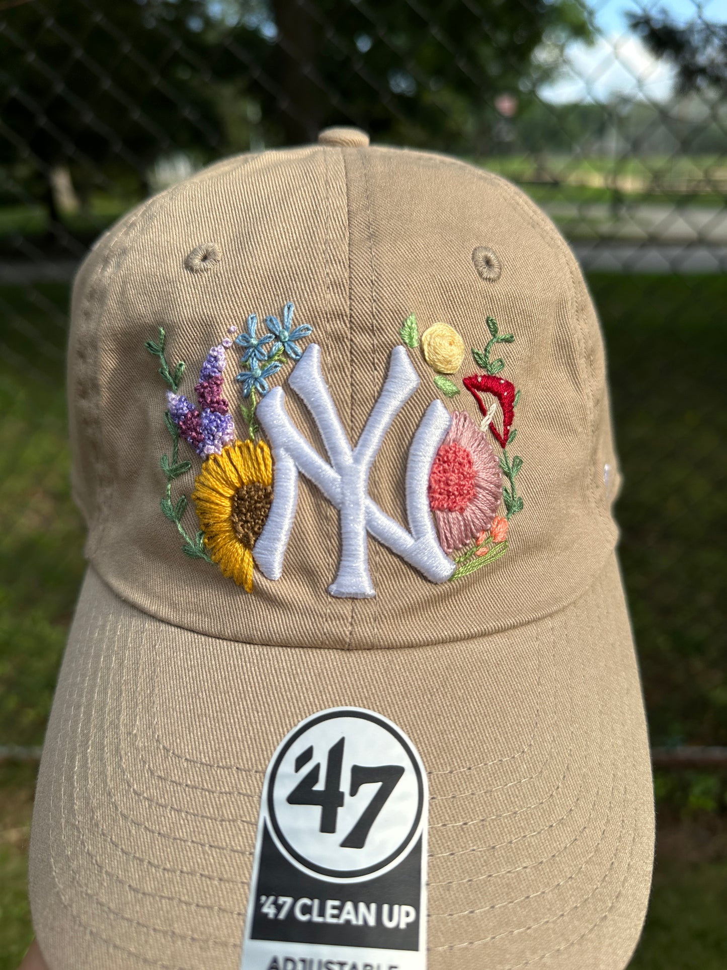 Deluxe Custom Hand Embroidered Relaxed Dad Baseball Cap