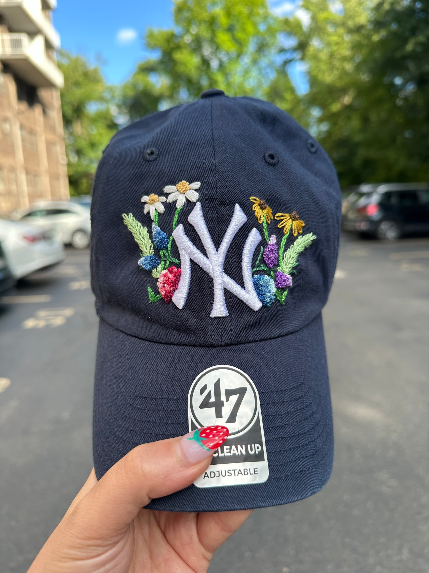 Deluxe Custom Hand Embroidered Relaxed Dad Baseball Cap