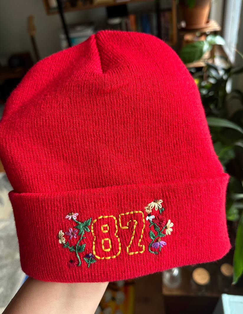 87 Eras Tour Piano Mashup Beanie